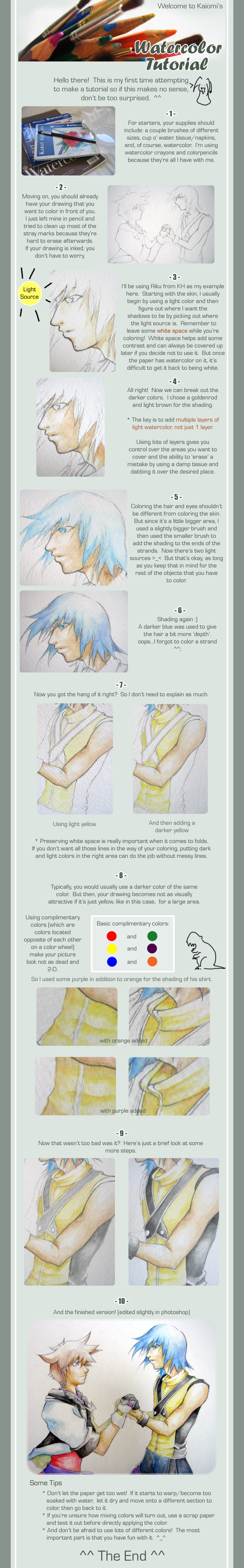 Watercolor Tutorial