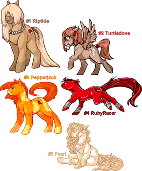 MLP: Unique Adoptables set2 -- CLOSED