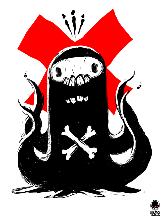 tentacles skull