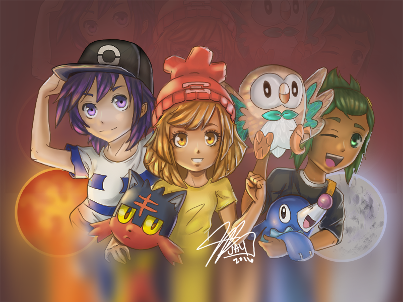 Pokemon Sun And Moon By Ajninehtjay On Deviantart