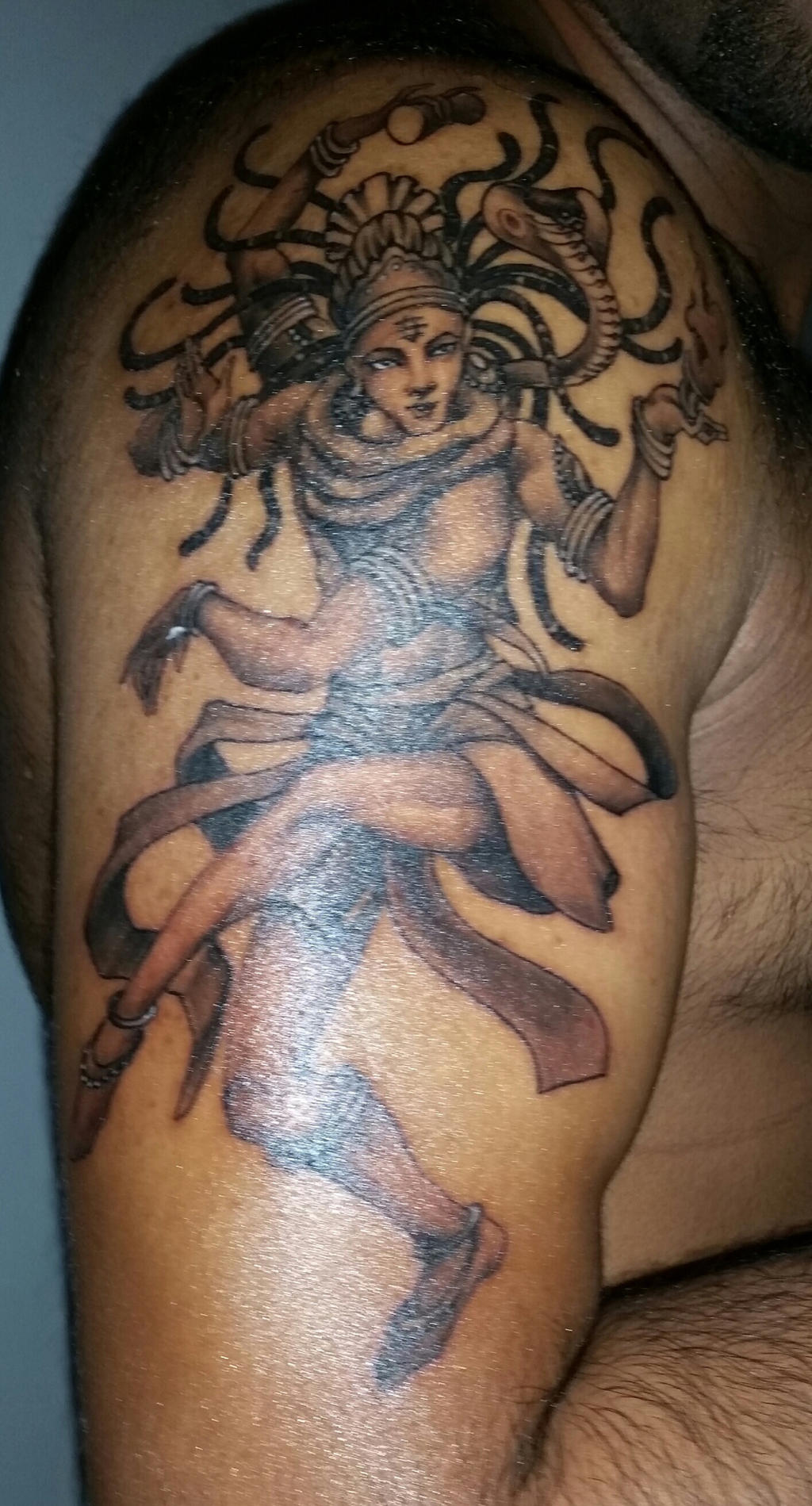 Dancing Shiva/Nataraja Tattoo by Prabukrish on DeviantArt