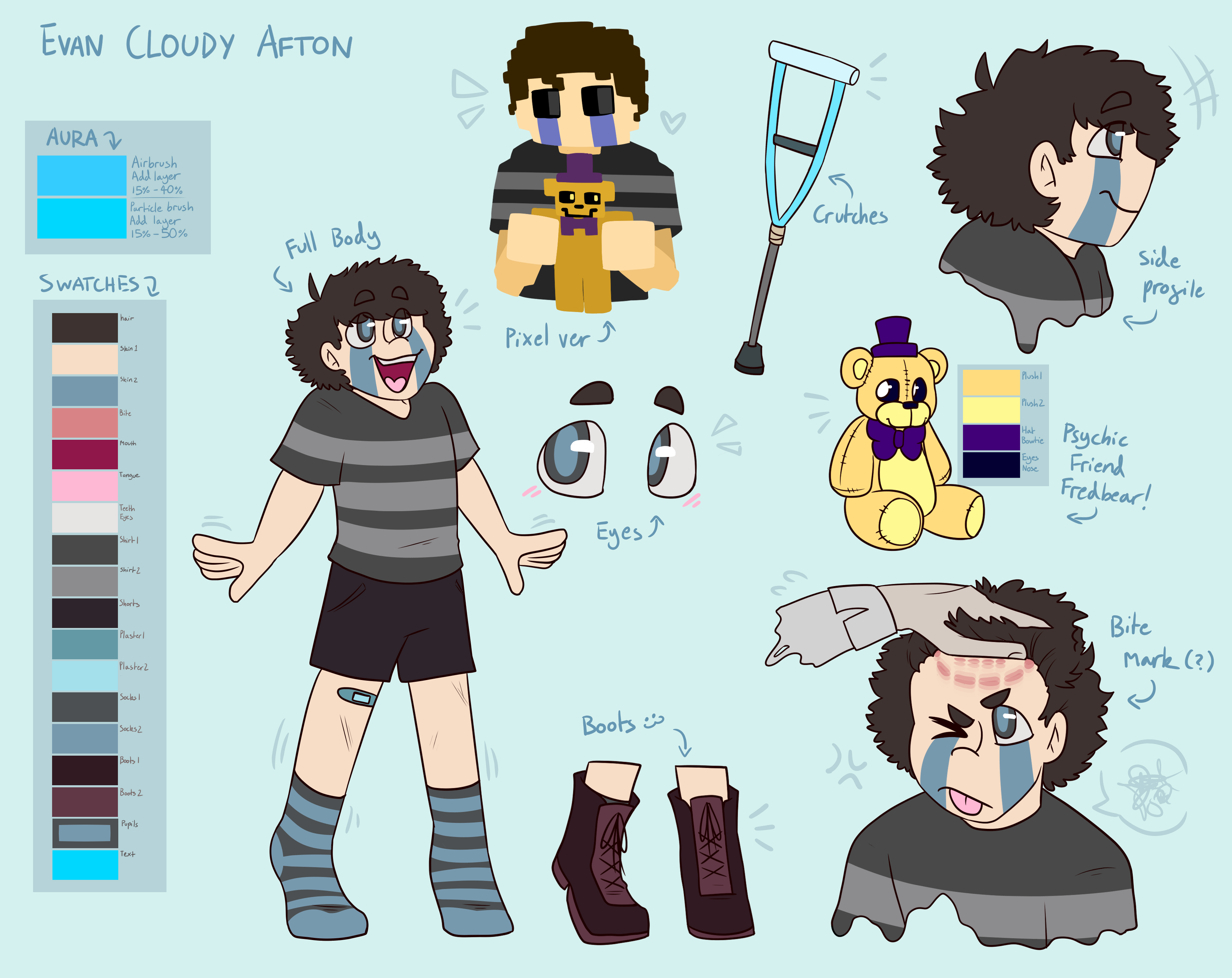 Consequences Evan Afton OFFICIAL Reference by Mr-Consequences on DeviantArt