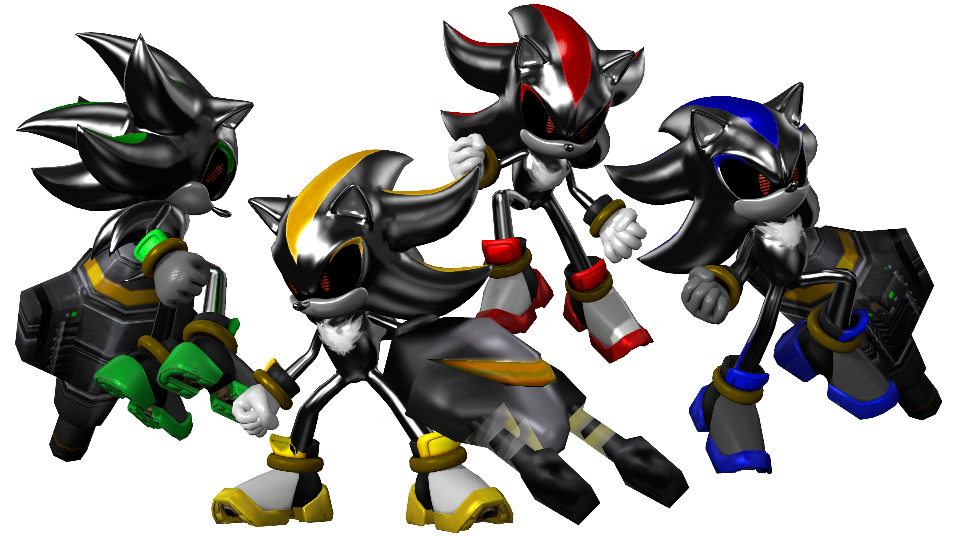 (SFM) Multi-Shadow Androids by HGBDWolfShattered05 on DeviantArt