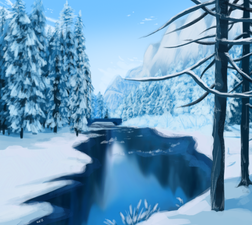 Ice Path by ParaParano on DeviantArt