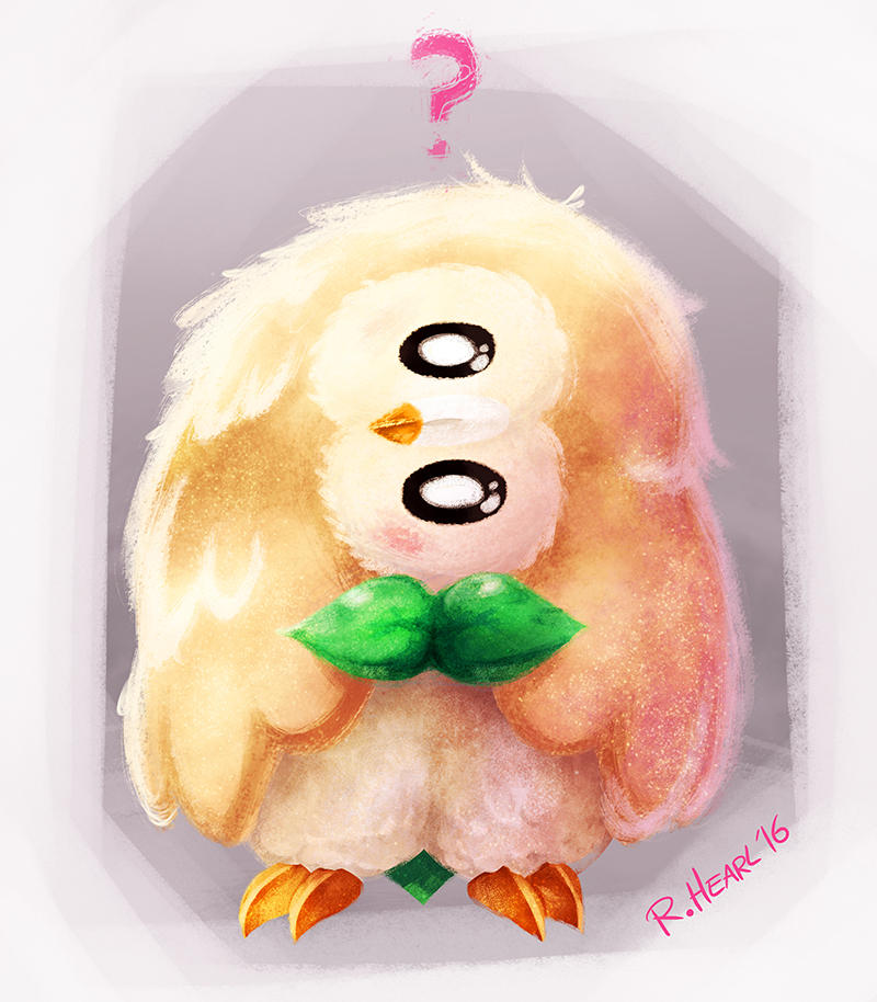 Pokemon - Roly Poly Rowlet by ParaParano on DeviantArt