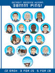 Detroit: Become Human Badges by ParaParano