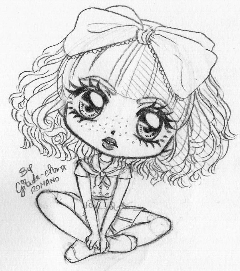 Materi Pelajaran 8 Anime Melanie Martinez Coloring Pages