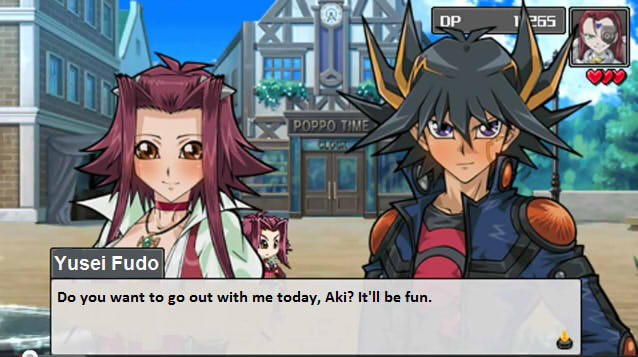 Yusei asks Aki out