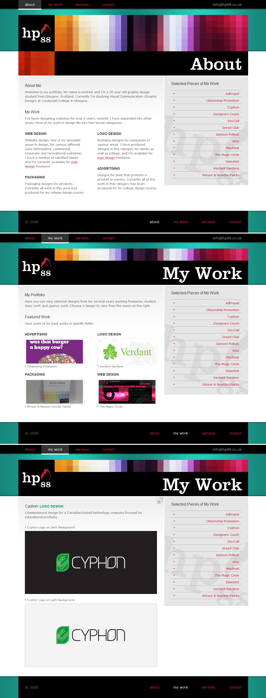 hp88 Website