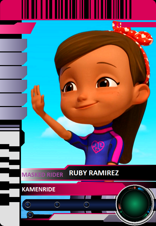 Ruby Rider Person Ruby Ramirez Rider Card Custom by eduardocordova123 on DeviantArt
