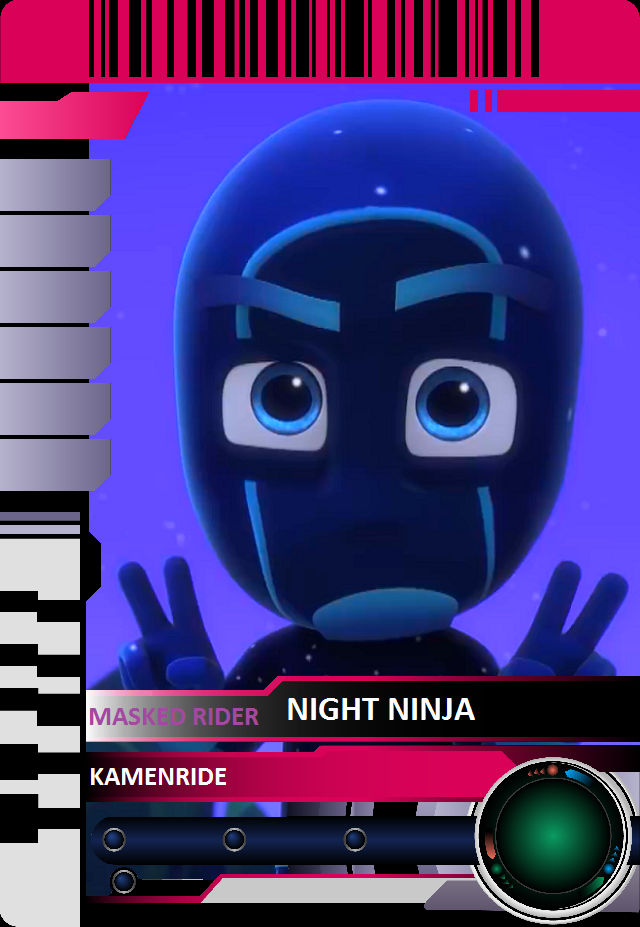 Night Ninja Rider Card Custom by eduardocordova123 on DeviantArt