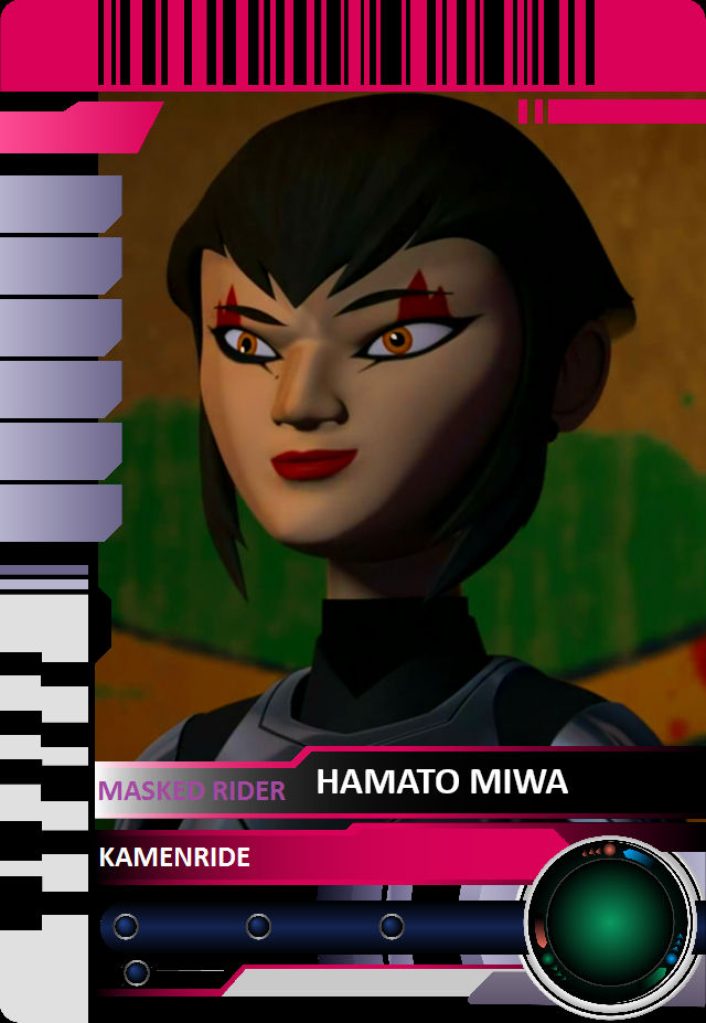 Rae Rider Hamato Miwa Rider Card Custom by eduardocordova123 on DeviantArt
