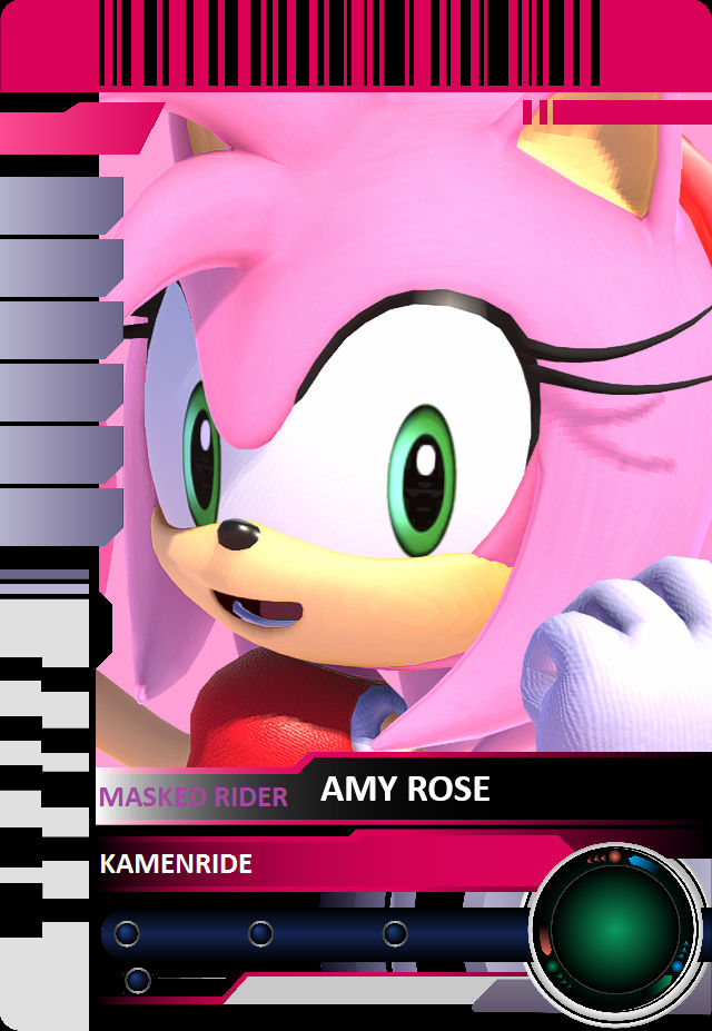 Amy Rose Rider Card Custom by eduardocordova123 on DeviantArt