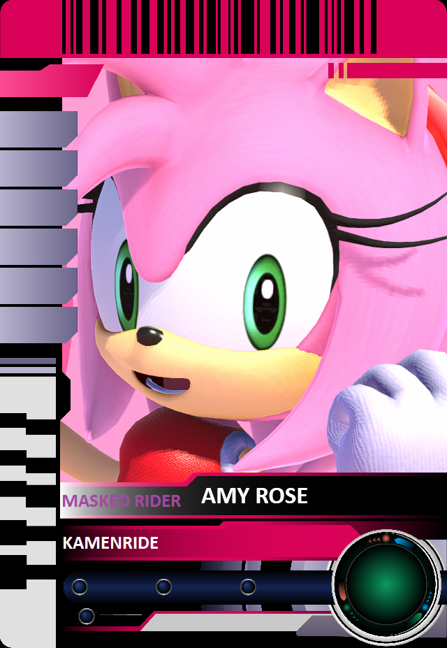 Amy Rose Rider Card Custom by eduardocordova123 on DeviantArt