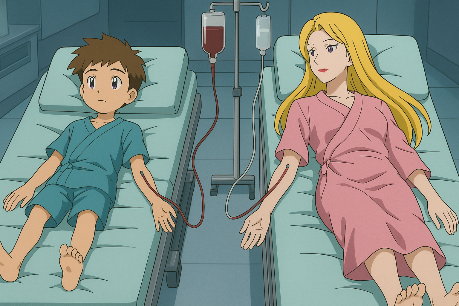 Women and Kid in Surgery Room from Anime 5 by eduardocordova123 on ...