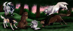 Hunting Collab with Berkelis and Line by Kysan