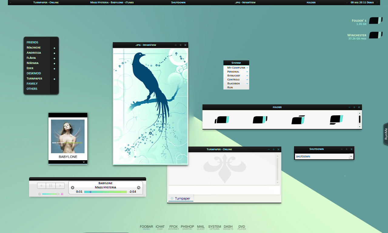 ADIN DESK. by sinedrock