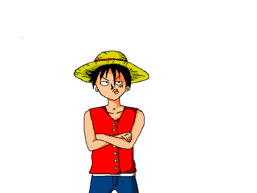 Monkey D Luffy Laughing face by CreativeDyslexic on DeviantArt