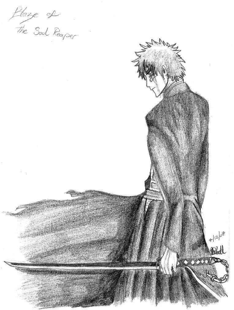 Blaze of the Soul Reaper by lady-dragonstrike on DeviantArt