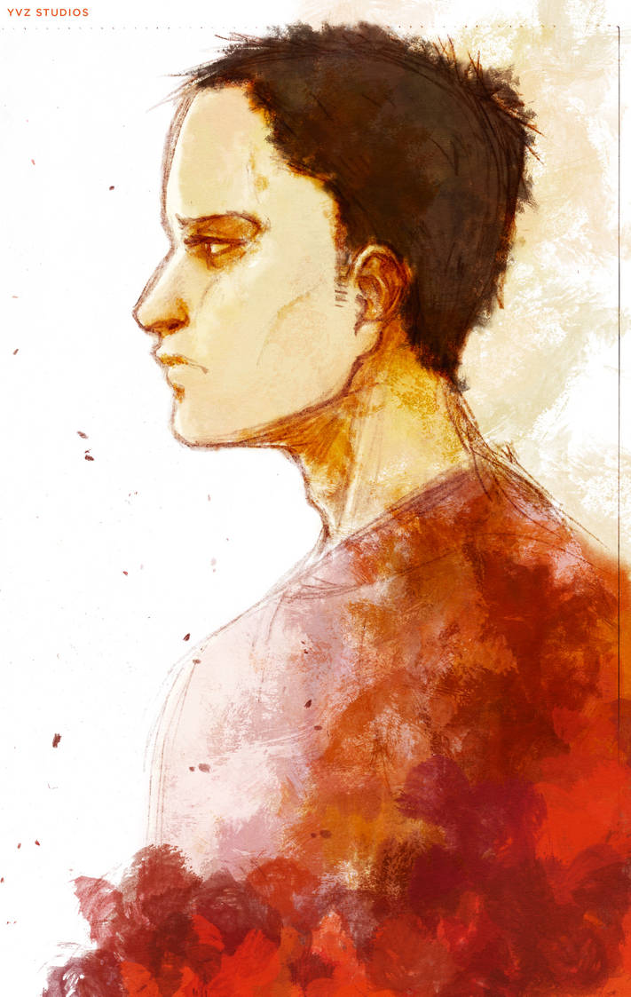 Red Watercolor by Gubnub