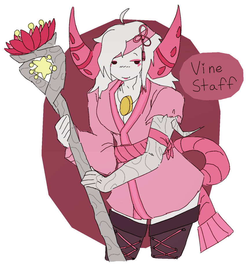 vine staff by MintypawzArt on DeviantArt vine staff by MintypawzArt on DeviantArt