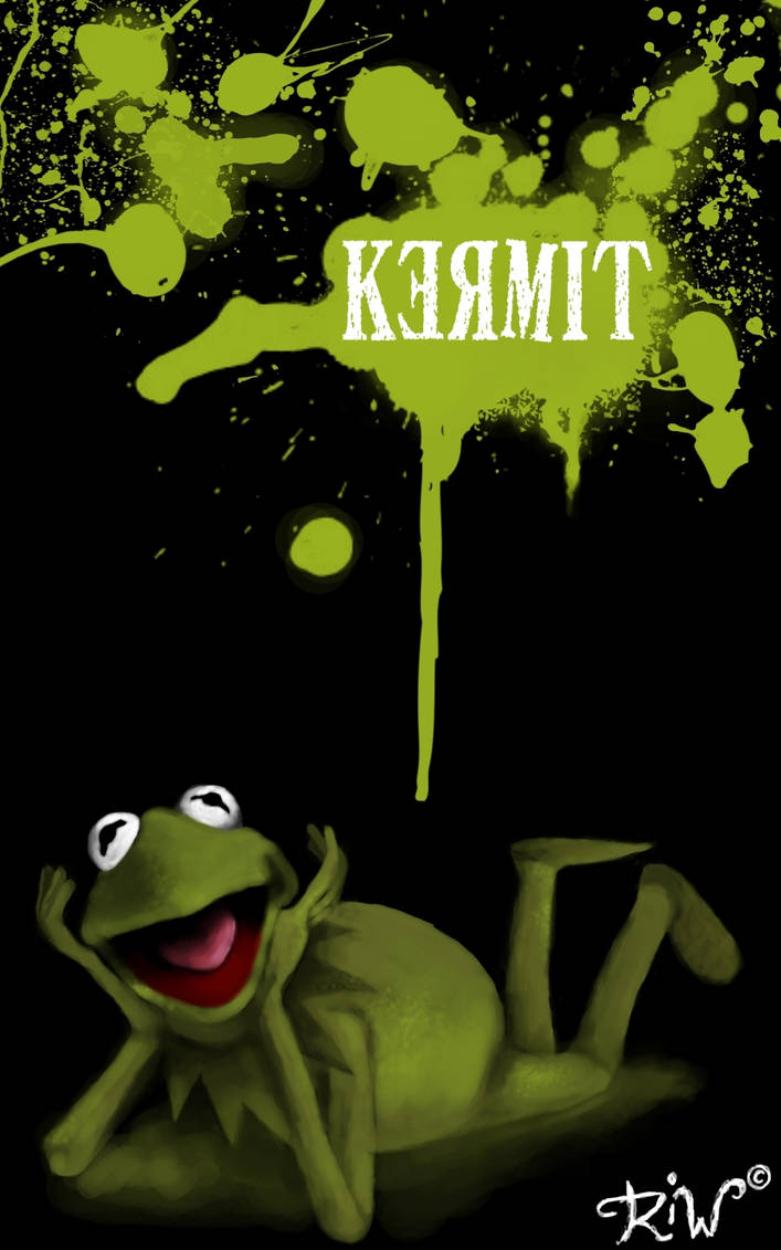 KERMIT PAINT by RoudInWonderland on DeviantArt