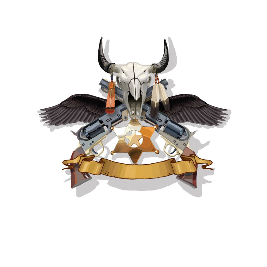 Western theme game logo by cashin on DeviantArt
