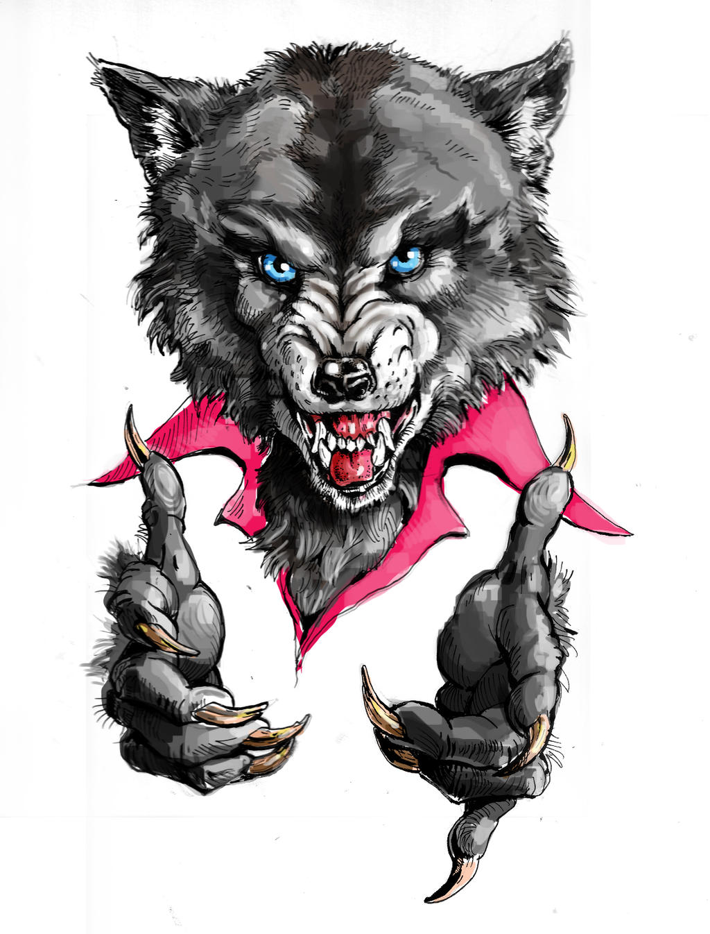 Disco Werewolf by Wicked-Scott on DeviantArt