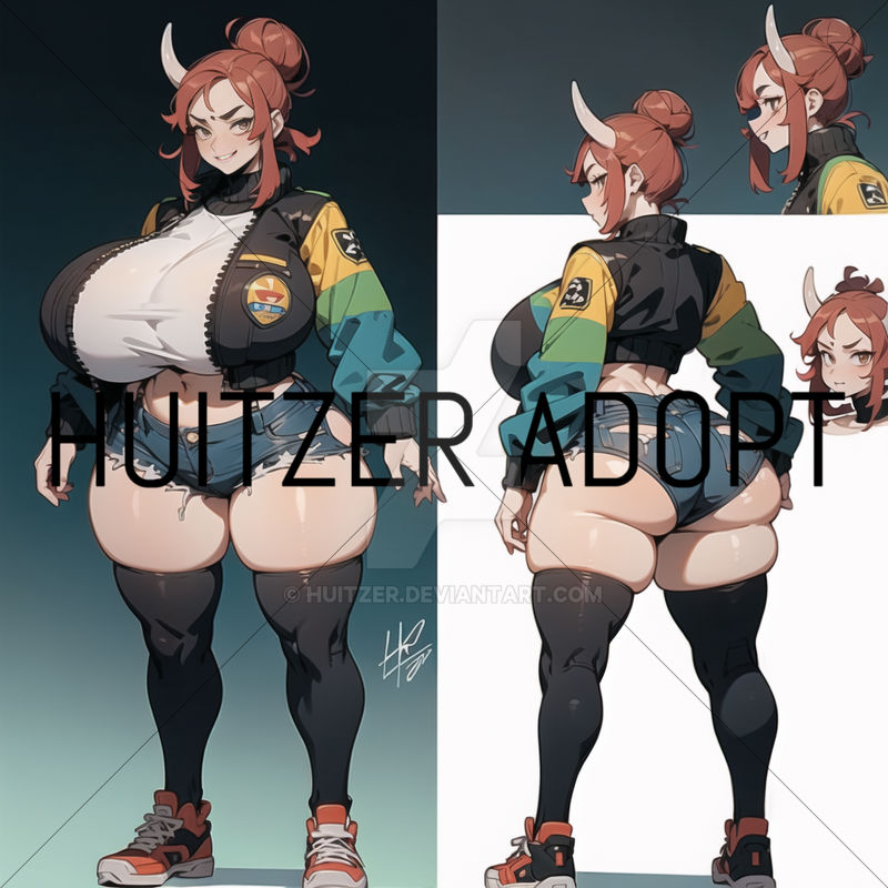 Adopt HalfOni GF 1 (OPEN) by huitzer on DeviantArt