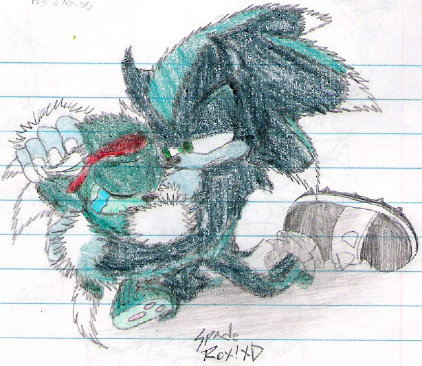 Daddy's here, Scourge . . .