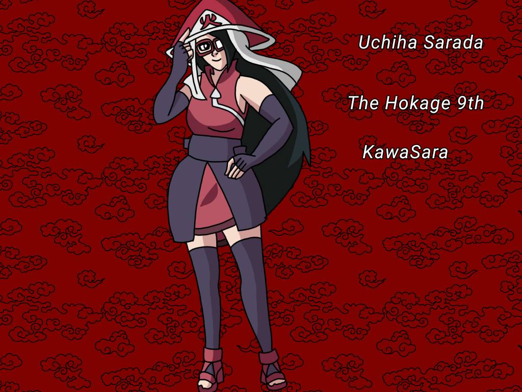 ArtStation - 8th Hokage Sarada Uchiha <3