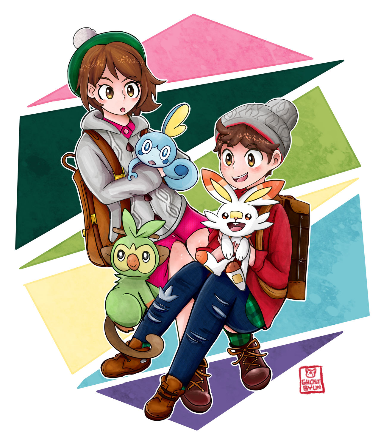 Pokemon Sword and Shield:. by ghost-byun on DeviantArt