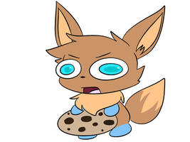 Holds cookie aggressively