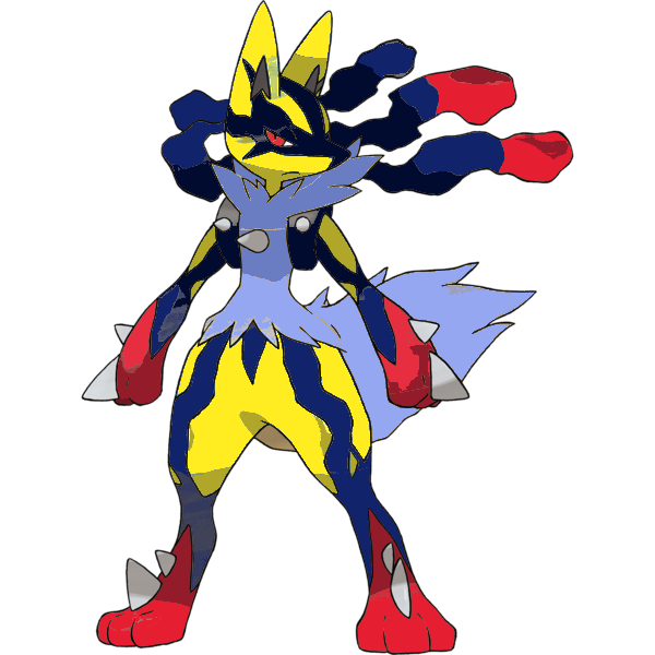 Shiny Mega Lucario by Sinnonnth on DeviantArt