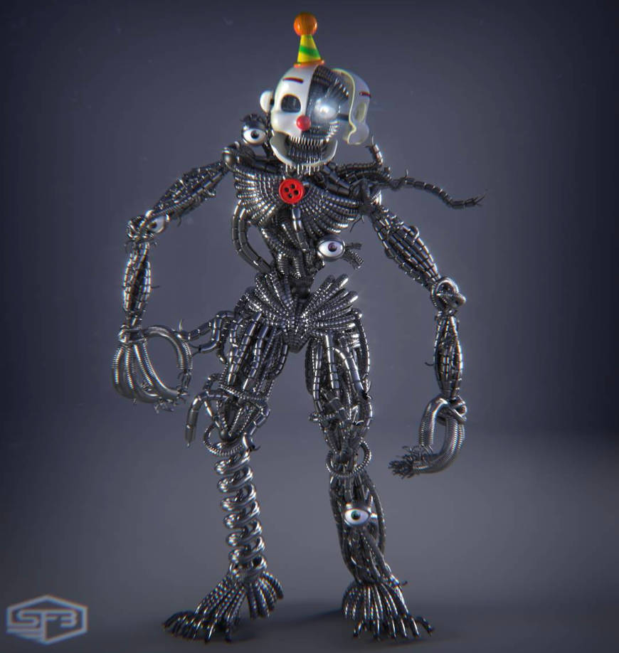 fixed Ennard model by SaDFredBear on DeviantArt