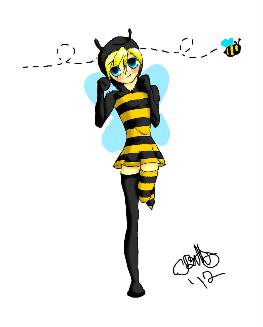 Anime Bee Girl by randombanana342 on DeviantArt