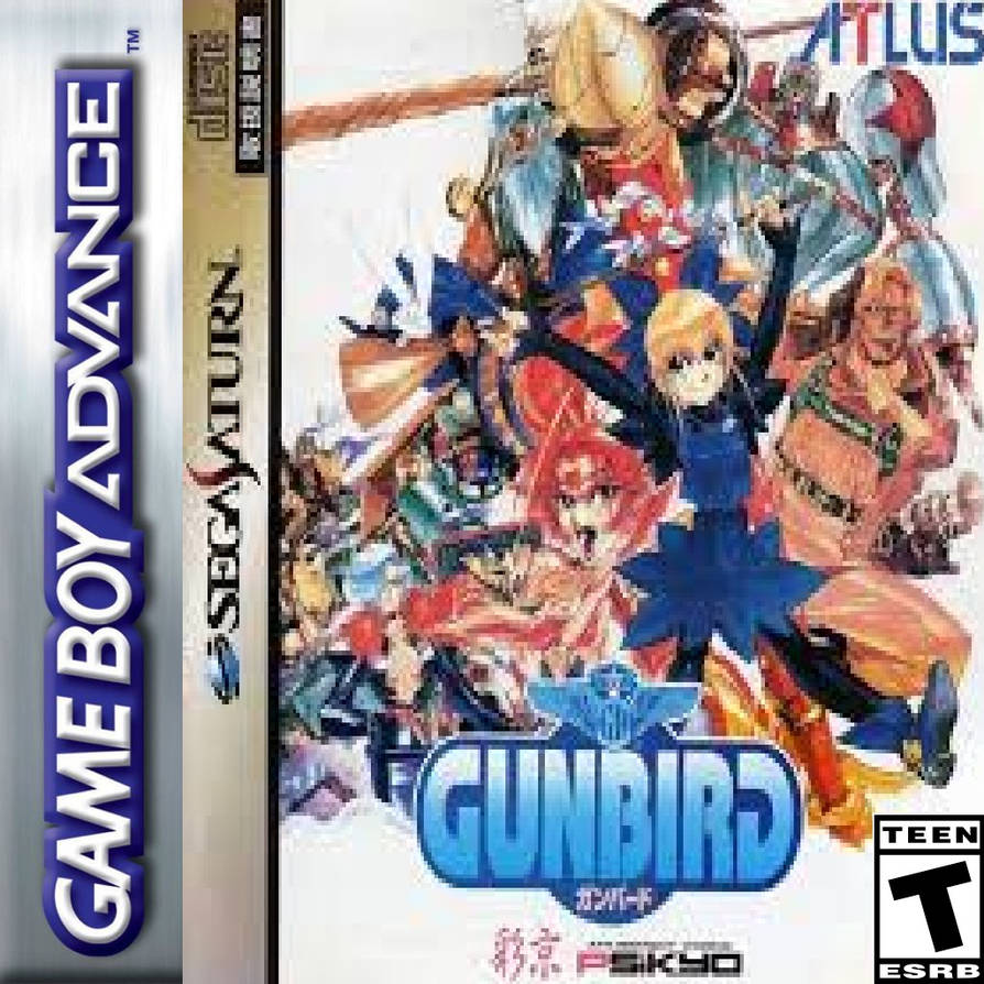 Gunbird Game Boy Advance Gunbird Game Cover By olidall by 4EverReserved on ...