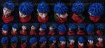 [Super Smash Bros.][Fire Emblem] Ike bust |GIFTART by MajorasMasks