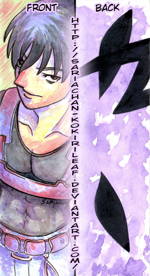 [Darker Than Black] Hei bookmark | GIFTART