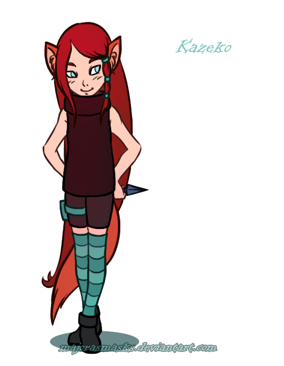 [Naruto] Kazeko (fan-character) | GIFTART