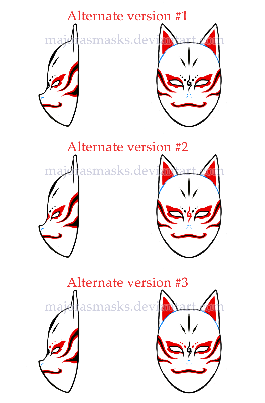 [Naruto] Custom Kakashi ANBU mask alt. v. | COMM.