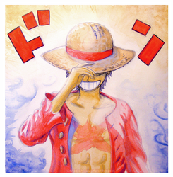 [One Piece] DON! (Monkey D Luffy) | GIFTART