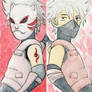 [Naruto] ANBU Kakashi bookmark | GIFTART