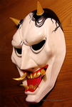 Hannya's mask (special version) | COMMISSION by MajorasMasks