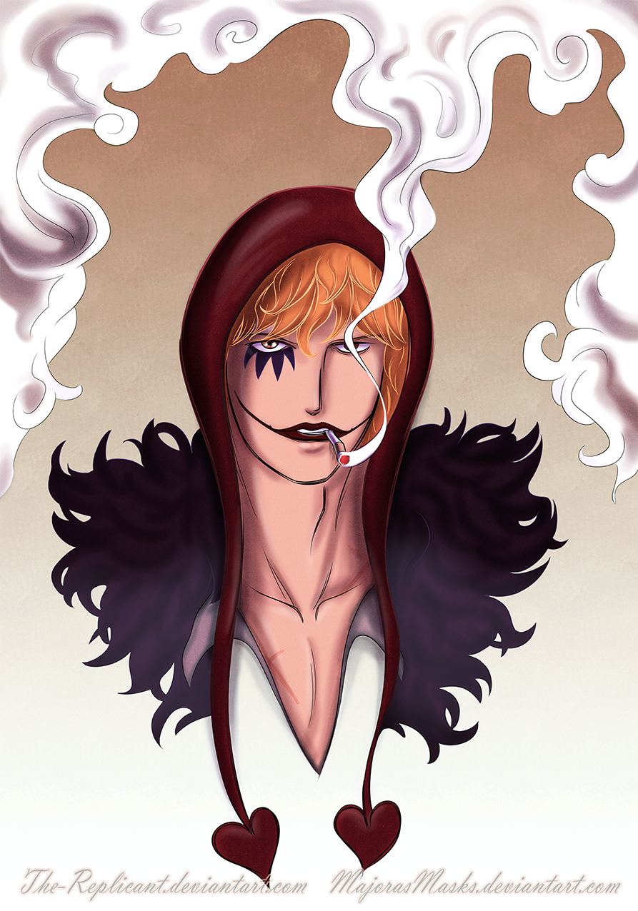 One Piece Corazon Collaboration By Majorasmasks On Deviantart One Piece Corazon Collaboration By Majorasmasks On Deviantart