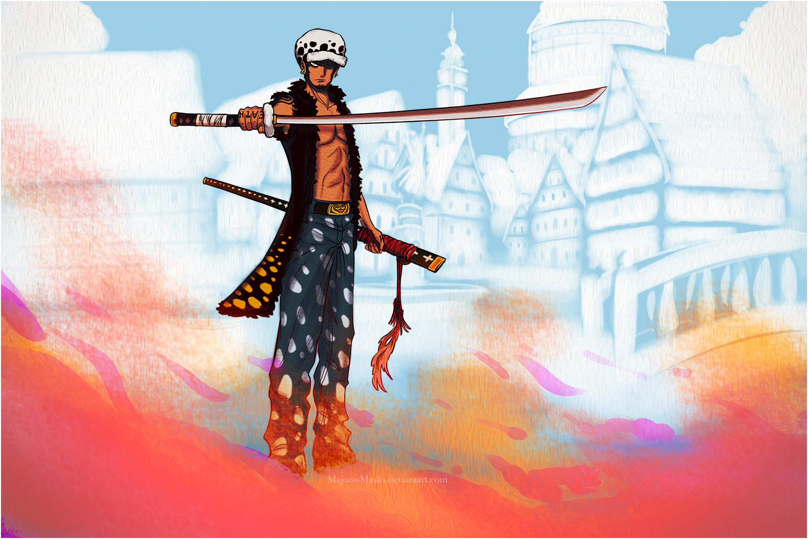 The Man from the White City - 1 (One Piece fanart)