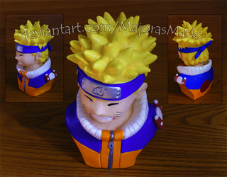 [Naruto]Uzumaki Naruto bust (new photos!)|FOR SALE by MajorasMasks