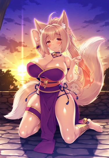 Adoptable -  Smug Fox Girl Pack 7/10 ( OPEN )