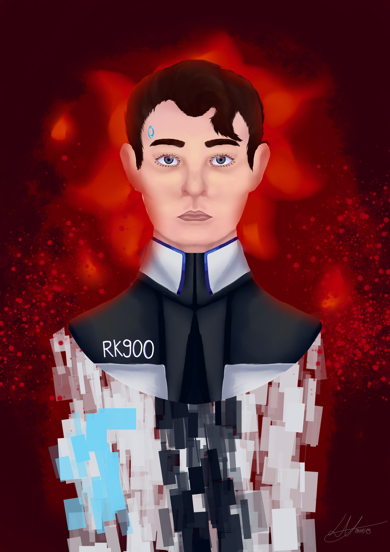 Rk900// Detroit Becomes Human by darkwolfgirl17 on DeviantArt