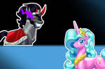 King Sombra and Radiant Hope by sixpathspony